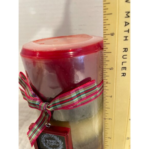 Vintage Pier 1 Sealed Apple Crisp Pillar Candle New - Picture 5 of 6